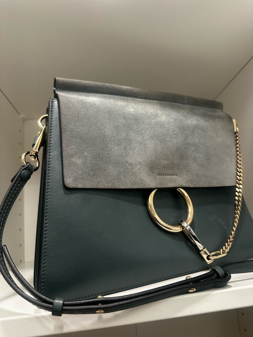 Chloe Faye large bag cloudy blue